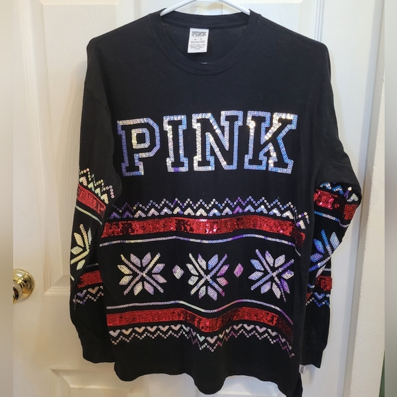 Woman XS Pink Victoria Secret Shirt - Picture 1 of 4